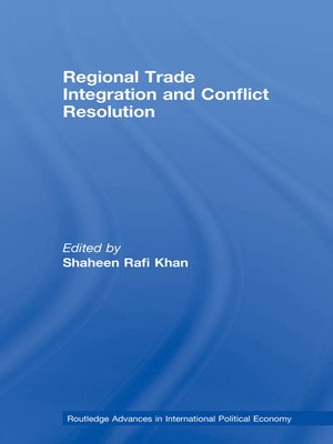 cover image of Regional Trade Integration and Conflict Resolution